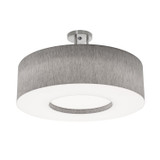 Semi-Flush Mts. Drum Shade by AFX Lighting ( 162 | MCF2432L5AJUD-GYSF Montclair ) 