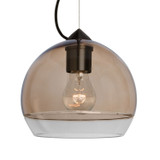 Mini Pendants Glass Down by Besa ( 74 | 1KX-ALLY8SM-BK Besa Ally 8 Cable Pendant ) 