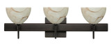 Bathroom Fixtures Three Lights by Besa ( 74 | 3SW-467983-BR-SQ Brella ) 