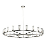 Large Chandeliers Glass Shade by Alora ( 452 | CH309021PNCG Revolve ) 