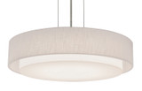 Pendants Drum Shade by AFX Lighting ( 162 | SAP1824LAJUDSN-LW Sanibel ) 