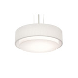 Pendants Drum Shade by AFX Lighting ( 162 | SAP1824MBSN-LW Sanibel ) 