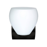 Sconces Single Glass by Besa ( 74 | 1WZ-412207-BK Besa Bolla Mini Sconce ) 