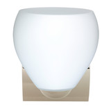 Sconces Single Glass by Besa ( 74 | 1WZ-412207-CR Bolla ) 
