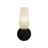 Sconces Single Glass by Alora ( 452 | WV424110MBOP Krysta ) 