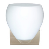 Sconces Single Glass by Besa ( 74 | 1WZ-412207-LED-CR Bolla ) 