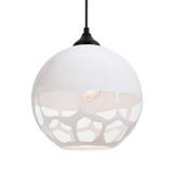 Exterior Hanging by Besa ( 74 | OP-ROCKYWH-LED-BK Besa Rocky Outdoor Pendant ) 
