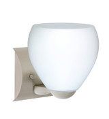 Sconces Single Glass by Besa ( 74 | 1WZ-412207-LED-SN Bolla ) 
