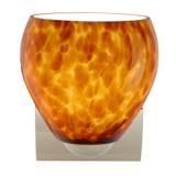 Sconces Single Glass by Besa ( 74 | 1WZ-412218-LED-CR Bolla ) 