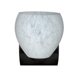 Sconces Single Glass by Besa ( 74 | 1WZ-412219-BK Besa Bolla Mini Sconce ) 