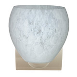 Sconces Single Glass by Besa ( 74 | 1WZ-412219-CR Bolla ) 