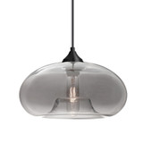 Mini Pendants Glass Down by Besa ( 74 | 1JT-BANASM-BK Besa Bana Pendant ) 