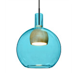 Mini Pendants Glass Down by Besa ( 74 | 1JC-BENJIBLNA-LED-BK Besa Benji Pendant ) 
