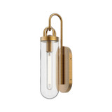 Sconces Single Glass by Alora ( 452 | WV461101AG Lancaster ) 
