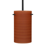 Mini Pendants Glass Down by Besa ( 74 | 1TT-4005CH-LED-BK Besa Tamburo 5 Stem Pendant ) 