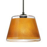 Mini Pendants Glass Down by Besa ( 74 | 1JC-PIC9GD-LED-BK Besa Pica 9 Pendant ) 