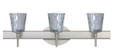 Bathroom Fixtures Three Lights by Besa ( 74 | 3SW-5125SF-SN Nico ) 