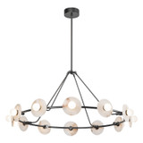 Large Chandeliers Ring/Halo by Alora ( 452 | CH346046UBAR-UNV Dahlia ) 