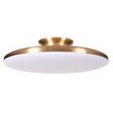 Semi-Flush Mts. Glass Down by AFX Lighting ( 162 | SKYF15LAJD1SB Skye ) 