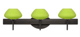 Bathroom Fixtures Three Lights by Besa ( 74 | 3SW-541035-BR Peri ) 