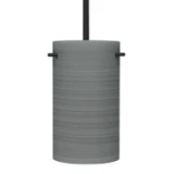 Mini Pendants Glass Down by Besa ( 74 | 1TT-4005TN-LED-BK Besa Tamburo 5 Stem Pendant ) 