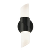 Sconces Double Glass by AFX Lighting ( 162 | SLCS0512L30D1BK Slice ) 