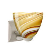 Sconces Single Glass by Besa ( 74 | 1WZ-7572HN-LED-SN Sasha ) 