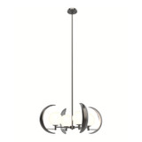 Mid. Chandeliers Glass Up by Alora ( 452 | CH351204UB Celeste ) 