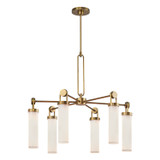 Mid. Chandeliers Glass Up by Alora ( 452 | CH355632VBGO Wynwood ) 