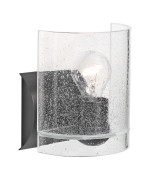 Sconces Single Glass by Besa ( 74 | 1WZ-CELTICBB-BK Besa Celtic Wall Sconce ) 