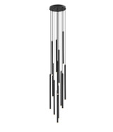 Large Chandeliers Glass Shade by Avenue Lighting ( 192 | HF2801-BLK Filmore Ave. ) 