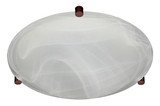 Flush Mounts Bowl Style by Besa ( 74 | 968252-BR Trio ) 