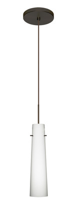 Mini Pendants Glass Down by Besa ( 74 | 1XT-567407-LED-BR Camino ) 