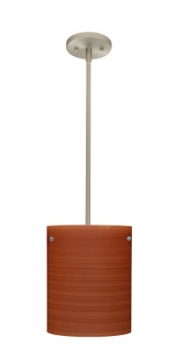 Mini Pendants Glass Down by Besa ( 74 | 1TT-4006CH-LED-SN Tamburo ) 