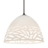 Pendants Metal Shade by Besa ( 74 | J-KIEVWH-BR Besa Kiev Pendant ) 