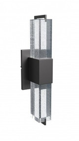 Sconces Single Glass by Avenue Lighting ( 192 | HF3012-BK-XL-SNW The Original Glacier ) 