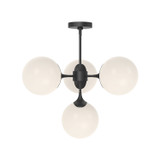 Mid. Chandeliers Glass Down by Alora ( 452 | CH505426MBOP Nouveau ) 
