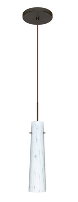 Mini Pendants Glass Down by Besa ( 74 | 1XT-567419-LED-BR Camino ) 