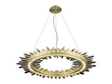 Large Chandeliers Glass Shade by Avenue Lighting ( 192 | HF3034-BB Aspen ) 