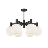 Mid. Chandeliers Glass Down by Alora ( 452 | CH506230MBOP Castilla ) 