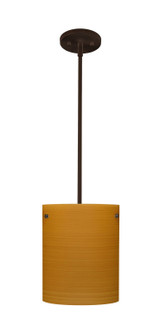 Mini Pendants Drum Shade by Besa ( 74 | 1TT-4006OK-BR Tamburo ) 