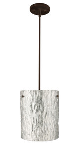 Mini Pendants Glass Down by Besa ( 74 | 1TT-4006SS-LED-BR Tamburo ) 