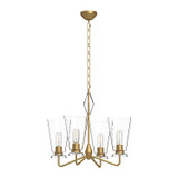 Mid. Chandeliers Glass Up by Alora ( 452 | CH570423BGCL Salem ) 
