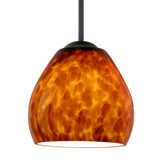 Mini Pendants Glass Down by Besa ( 74 | 1BT-412218-BK Besa Bolla Pendant ) 