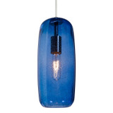 Mini Pendants Glass Down by Besa ( 74 | 1JT-PINOT13BL-EDIL-SN Besa Pinot 13 Pendant ) 