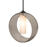 Mini Pendants Glass Down by Besa ( 74 | 1JC-PLATOSM-BK Besa Plato Pendant ) 