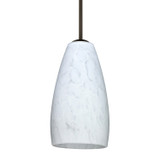 Mini Pendants Glass Down by Besa ( 74 | B-150919-MED-BR Besa Chrissy Pendant ) 