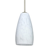 Mini Pendants Glass Down by Besa ( 74 | B-150919-MED-SN Besa Chrissy Pendant ) 