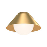 Flush Mounts Metal Shade by Alora ( 452 | FM485214BGOP Remy ) 