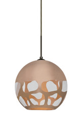 Multi-Systems Line Voltage Pendants by Besa ( 74 | 1JC-ROCKYCP-LED-BR Rocky ) 